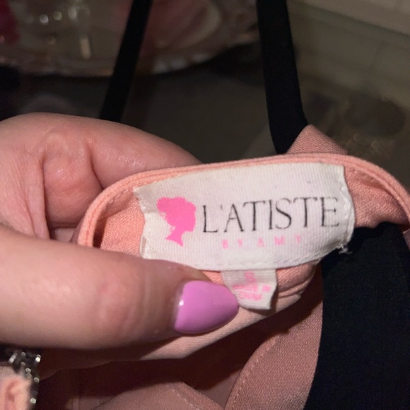 Pink L’Atiste Romper - Picture 2 of 3